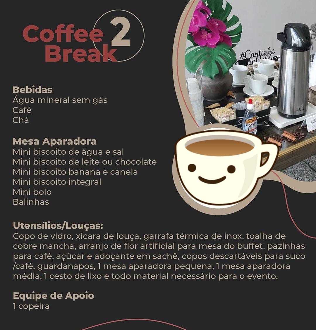 coffee break para velorio